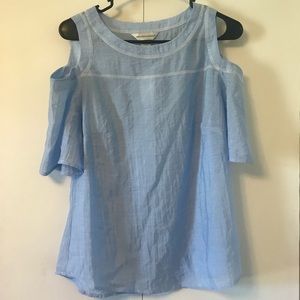 Christopher & Banks cold shoulder Shirt.